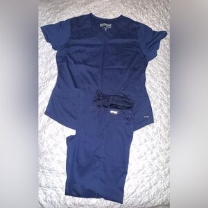 Grey’s Anatomy by BARCO Navy Women's SCRUB Set
